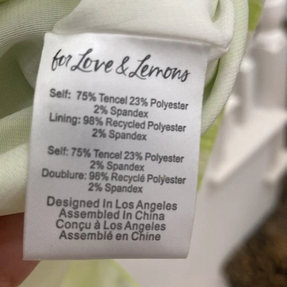 For Love and Lemons Maureen Mini Skirt NWT Size M - Picture 11 of 11